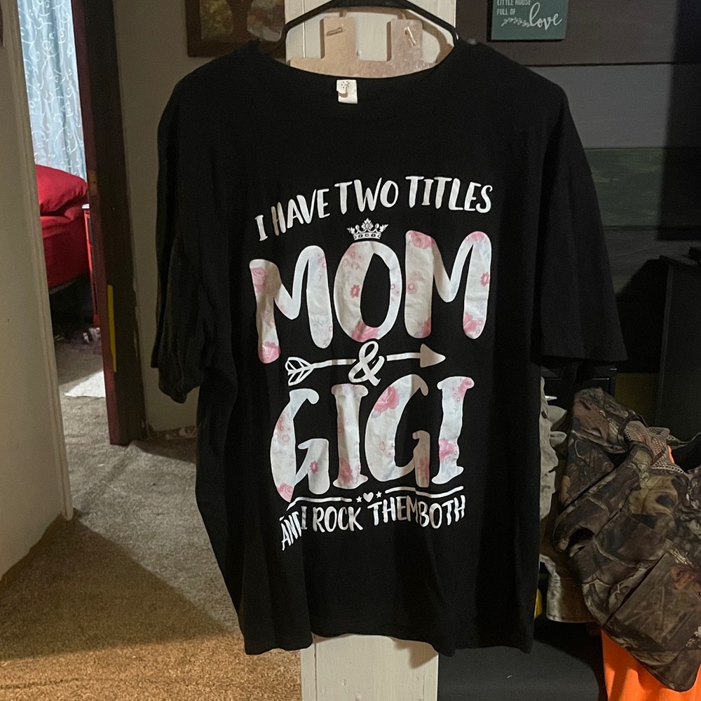 Black Graphic Kids Shirt